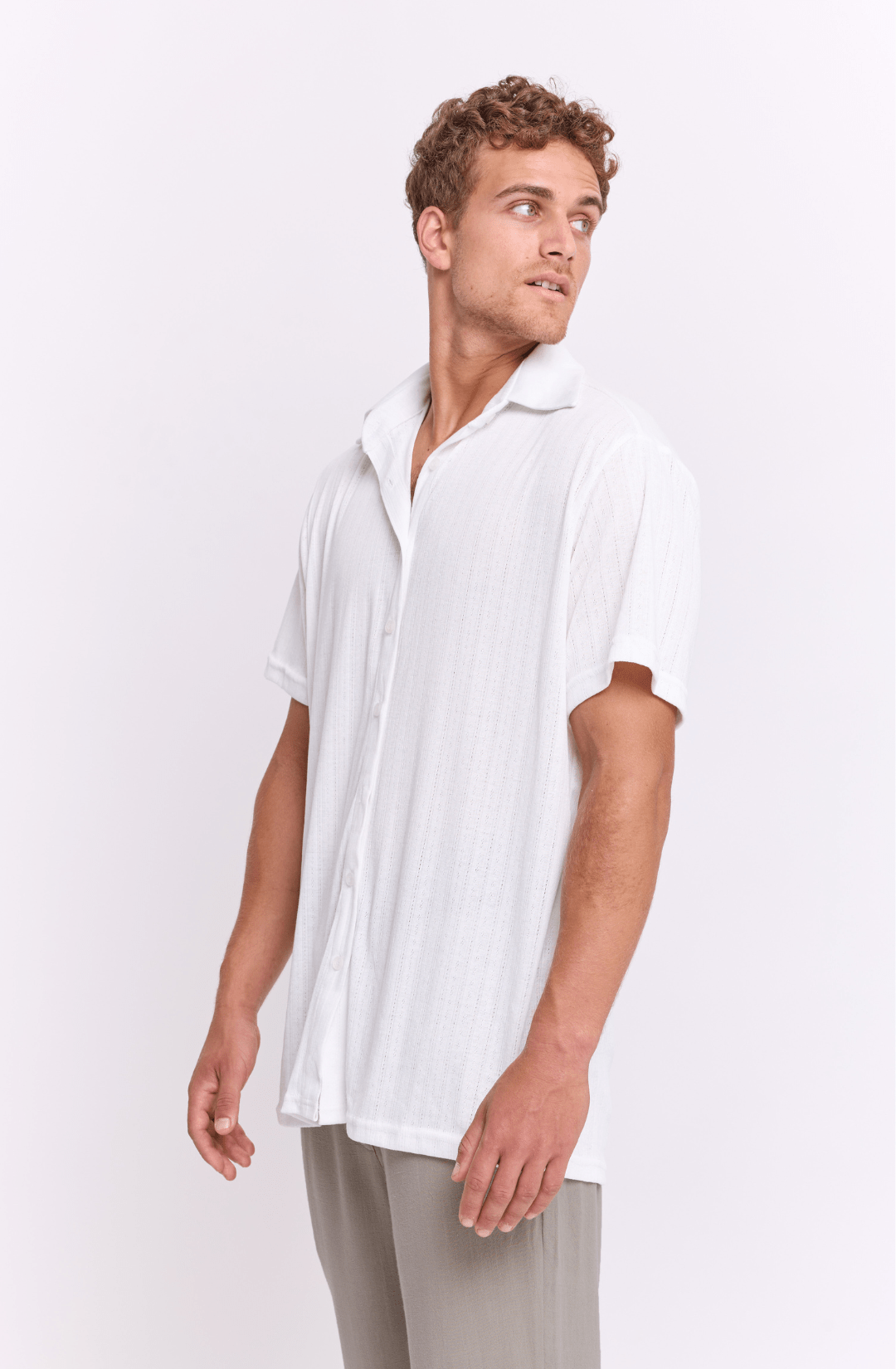 Off white pointill - Buttoned shirt - GONSURFING