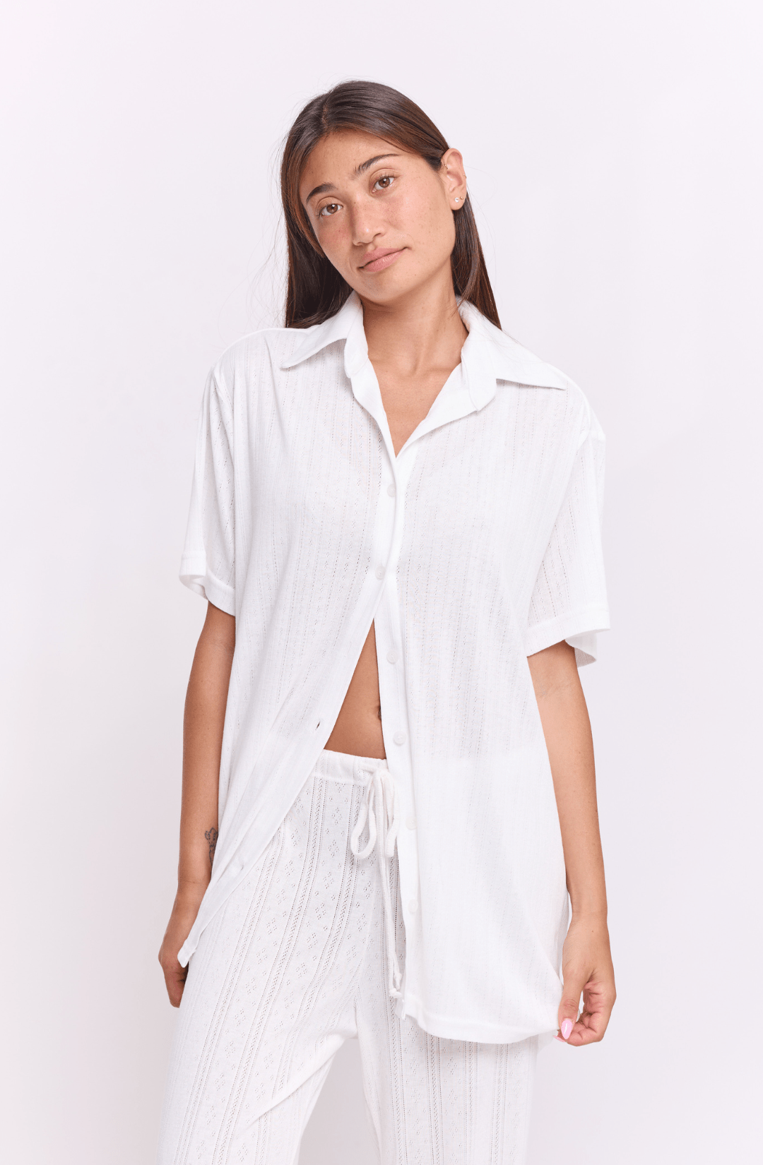 Off white pointill - Buttoned shirt - GONSURFING