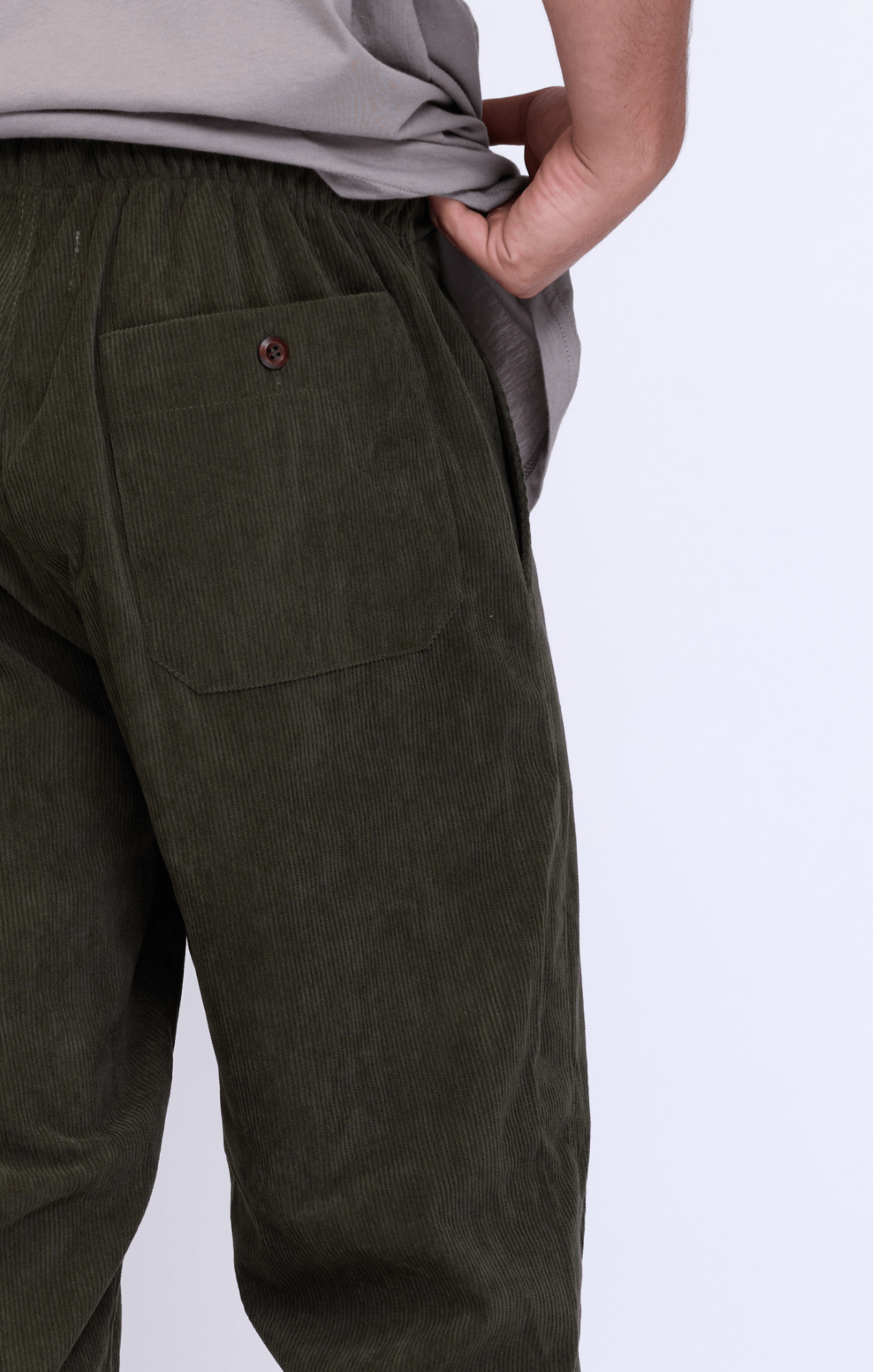 Olive - Corduroy Long Pants - GONSURFING