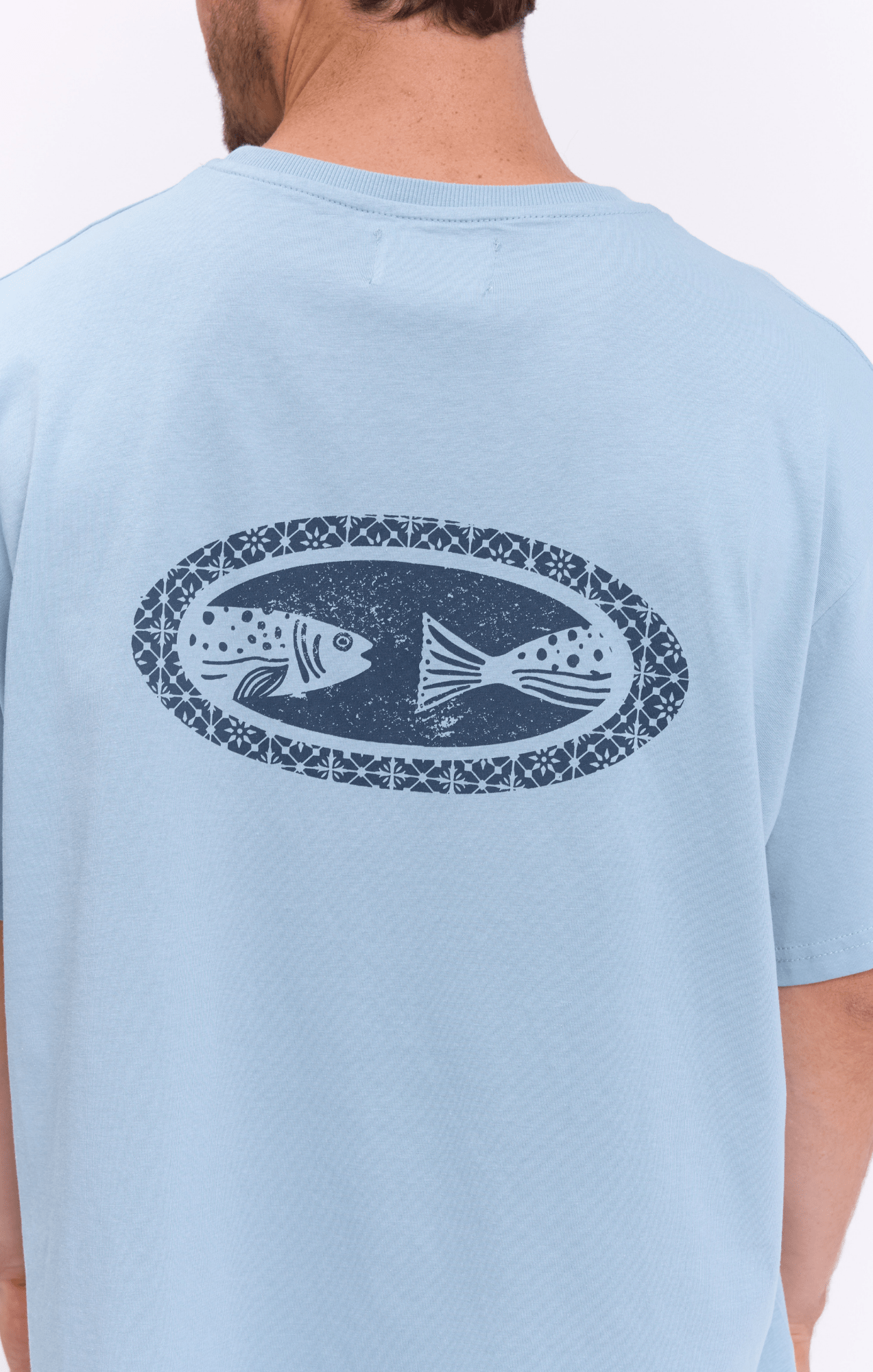 Oval fish - Oversize T-Shirt - GONSURFING