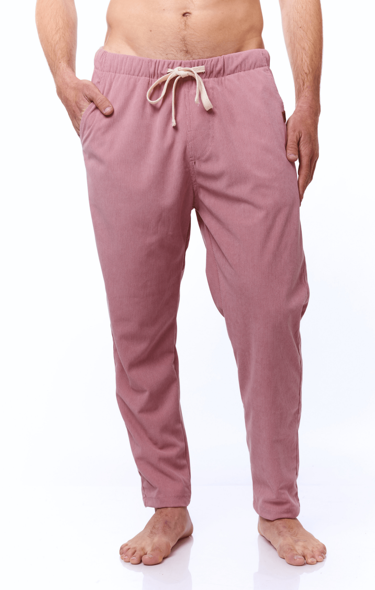 Pink - Corduroy Long Pants - GONSURFING