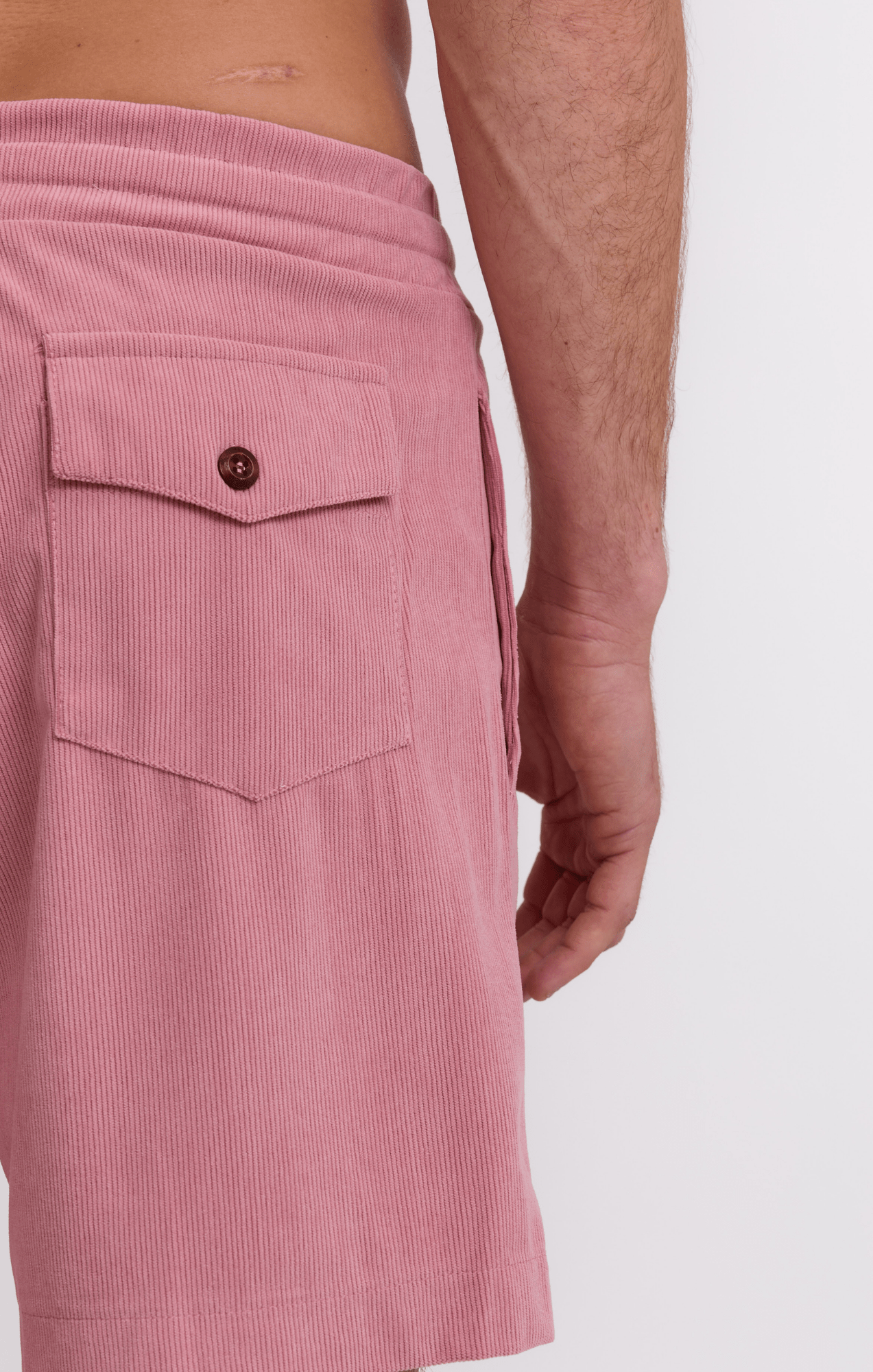 Pink - Corduroy Shorts - GONSURFING