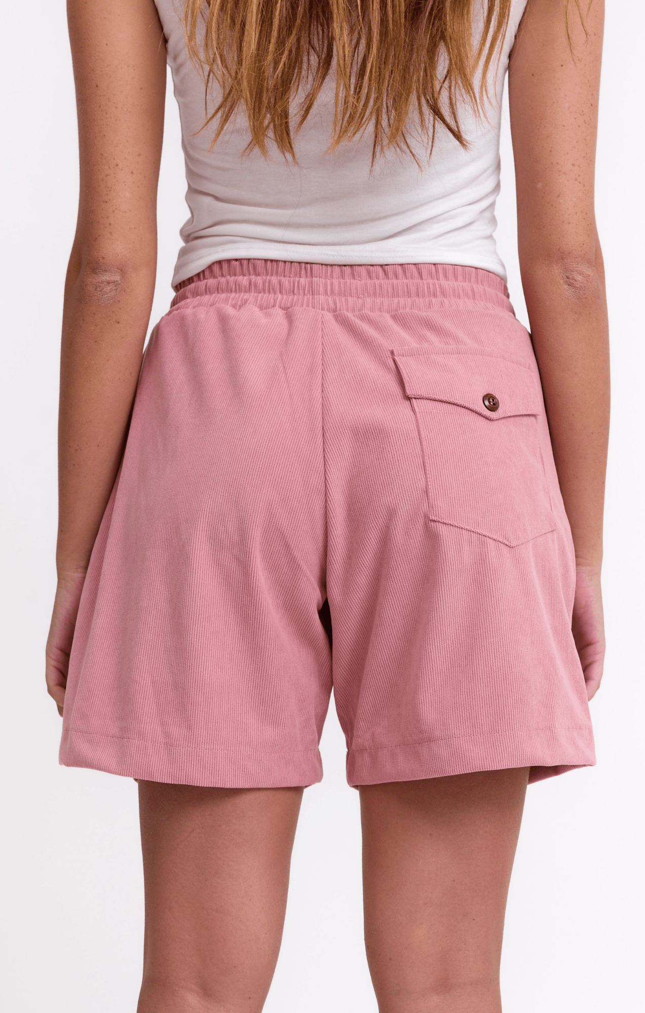 Pink - Corduroy Shorts - GONSURFING