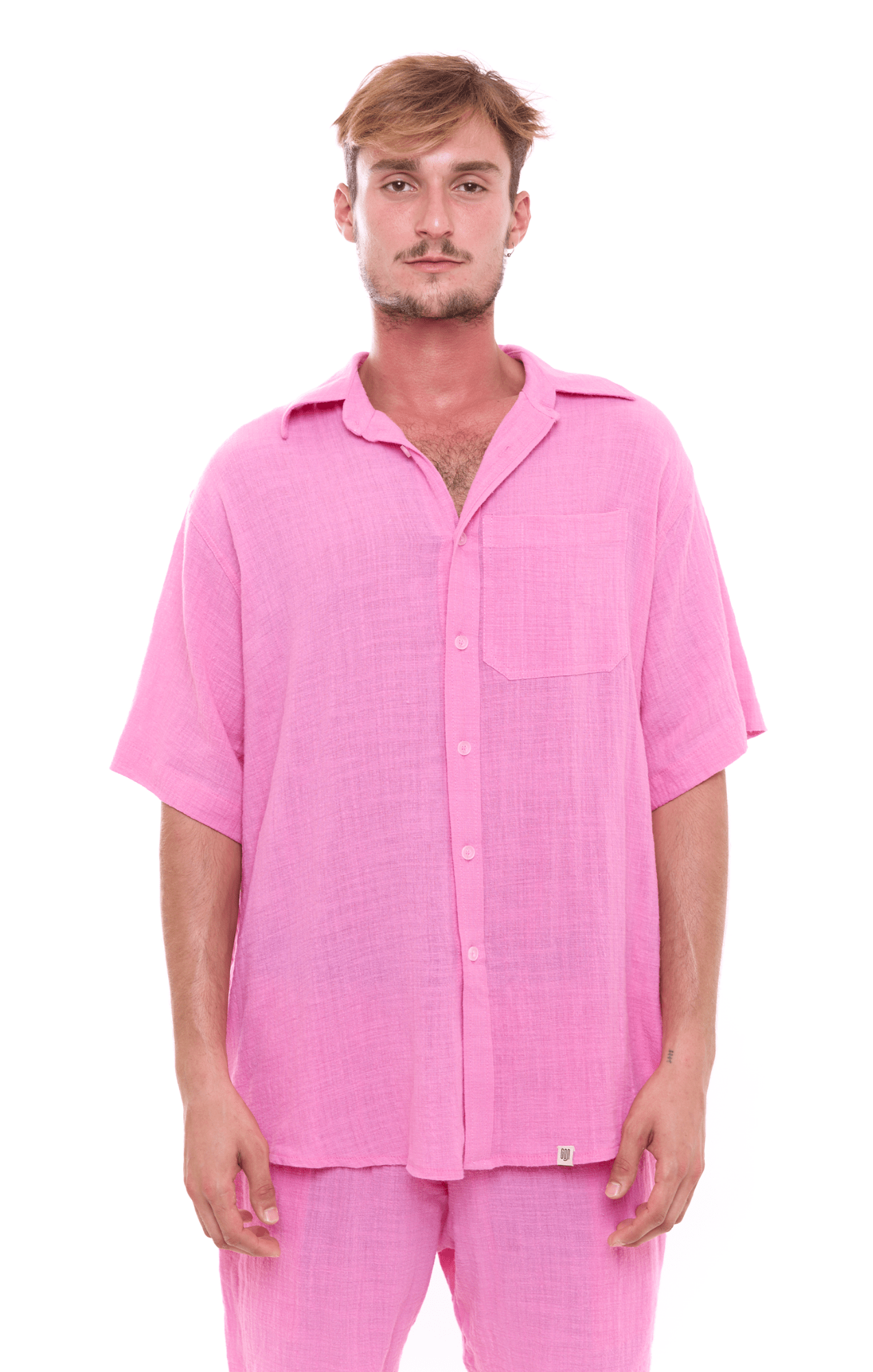 Pink - Unisex Oversize Shirt - GONSURFING
