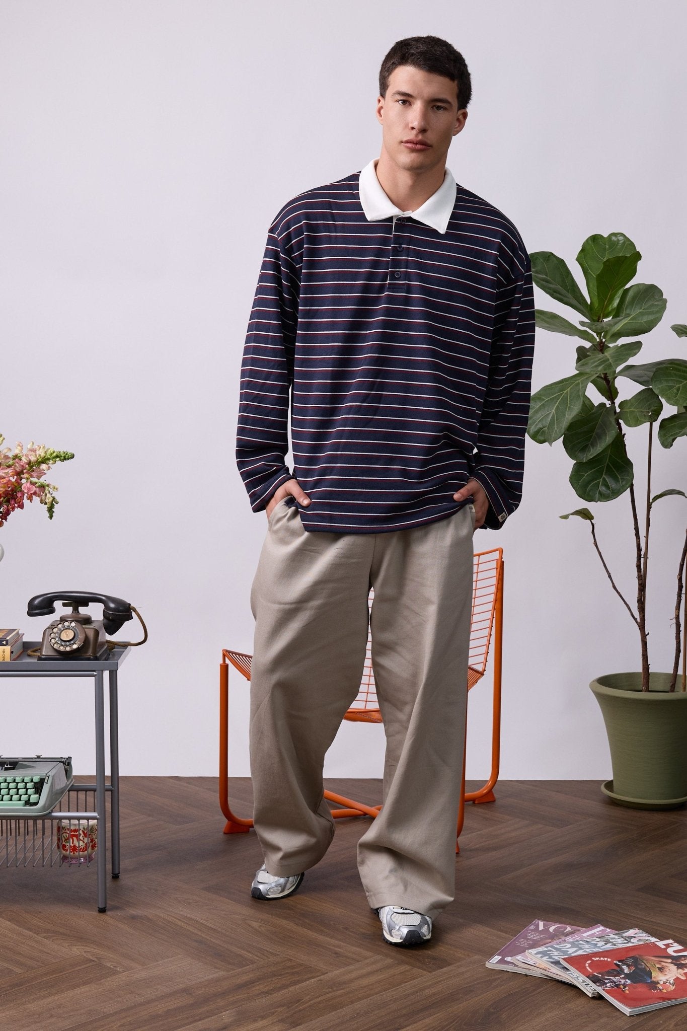 Polo Shirt – Blue Stripes - GON