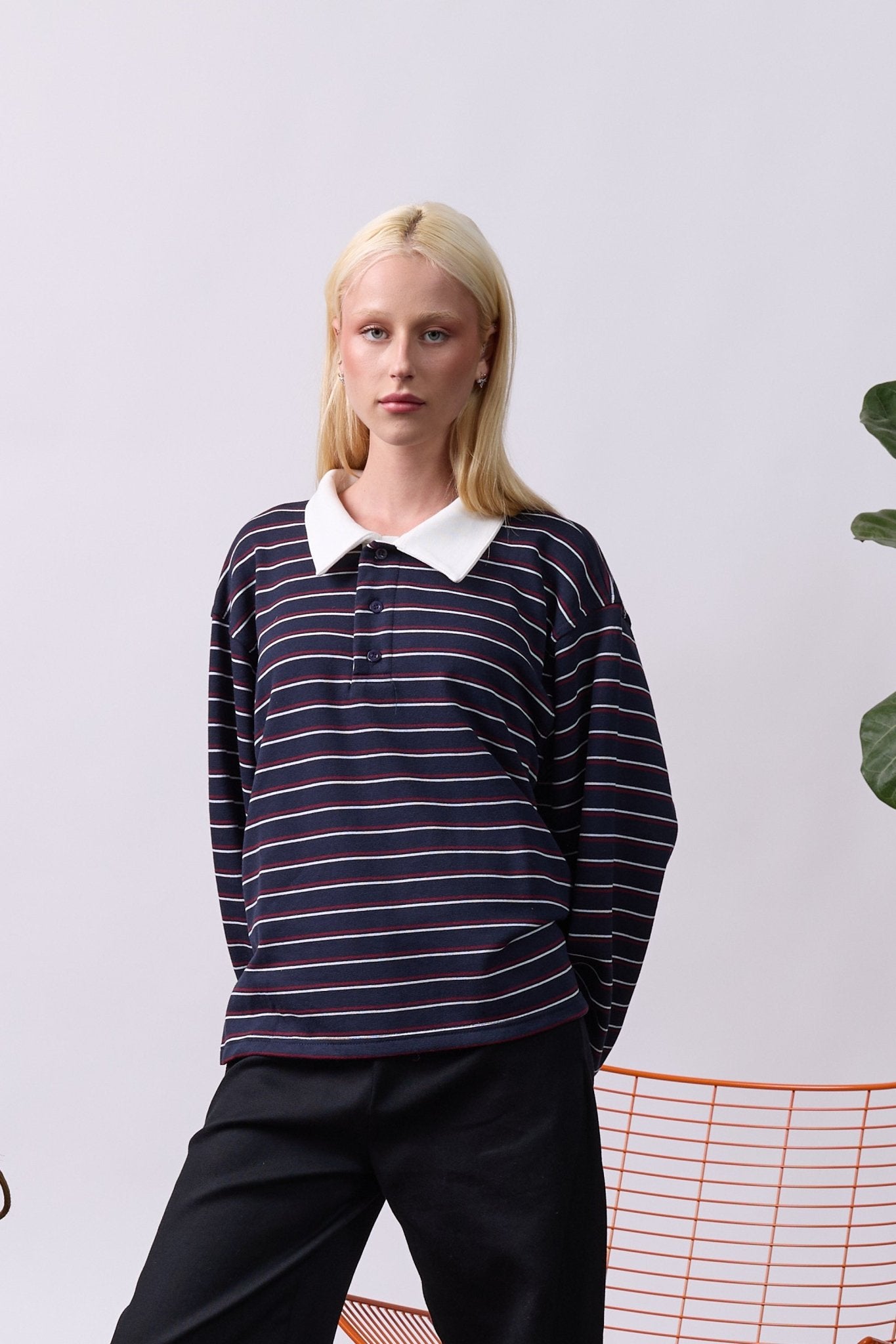 Polo Shirt – Blue Stripes - GON