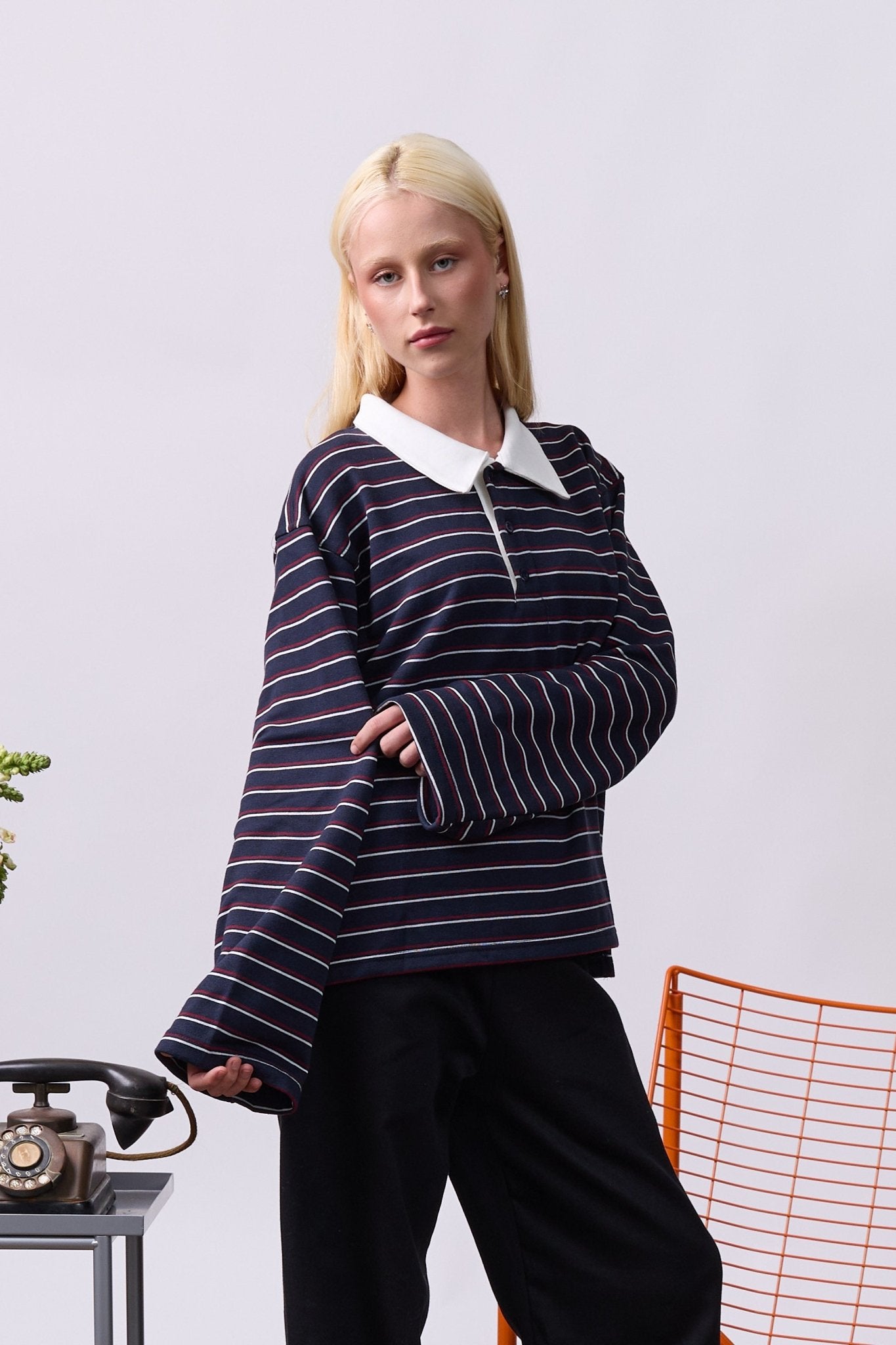 Polo Shirt – Blue Stripes - GON
