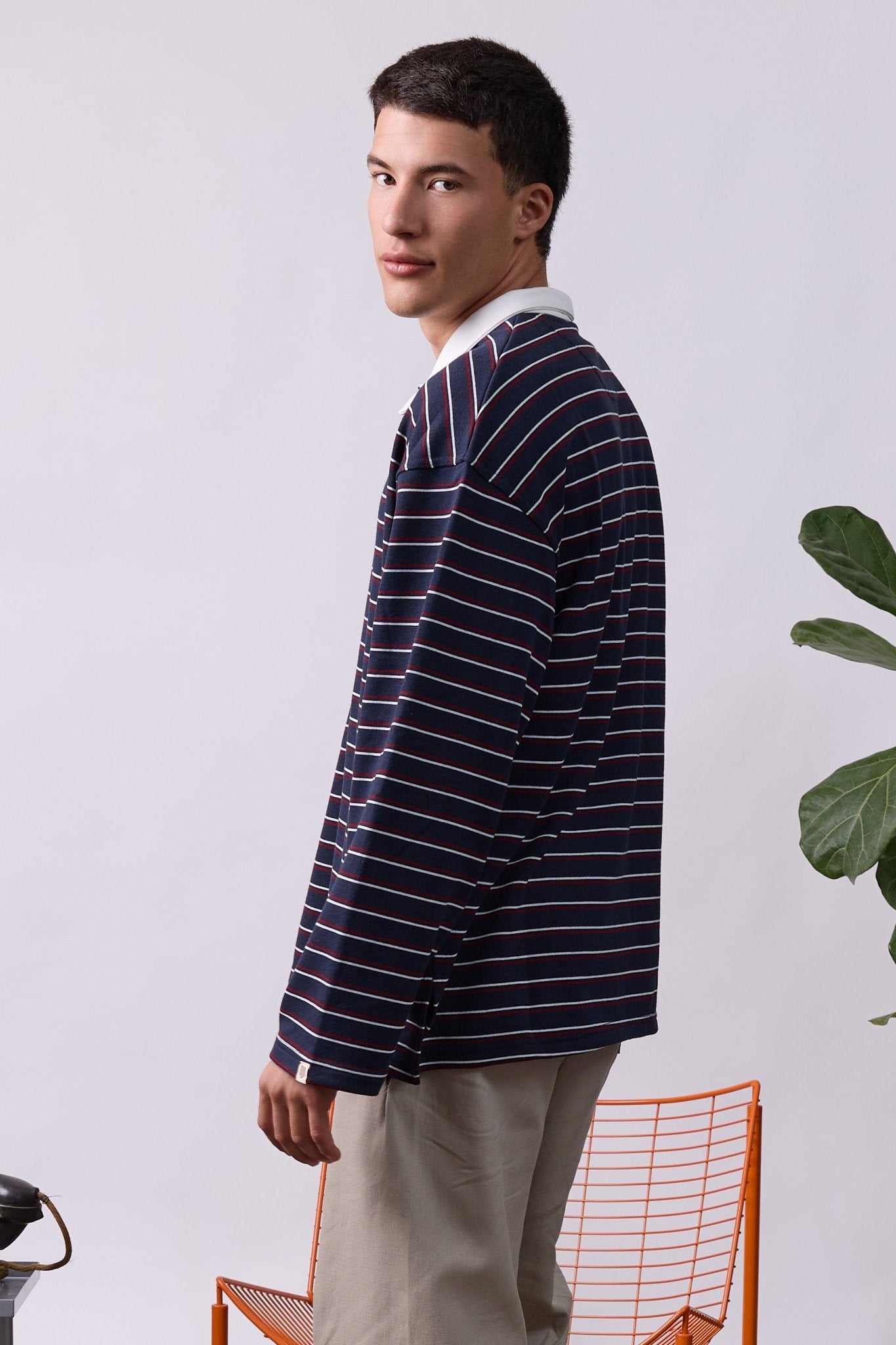 Polo Shirt – Blue Stripes - GON