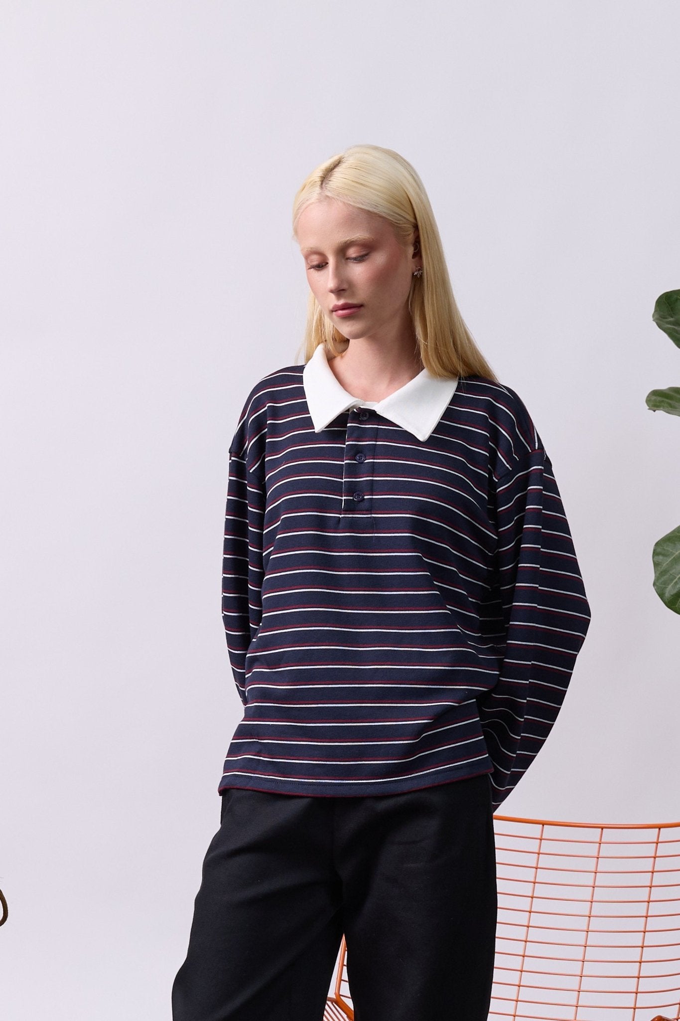 Polo Shirt – Blue Stripes - GON