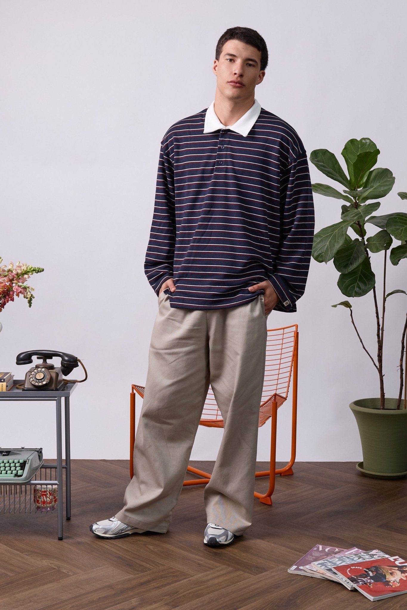 Polo Shirt – Blue Stripes - GON