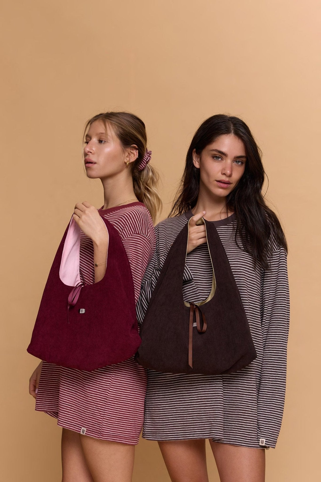 Shoulder bag - Burgundy / pink - GONSURFING