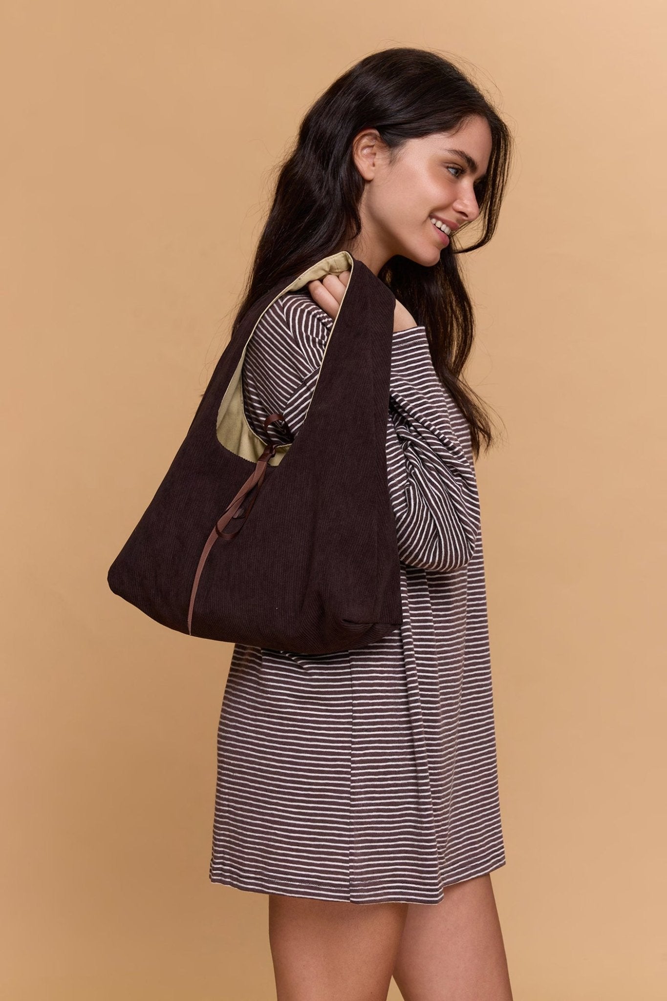 Shoulder bag - Butter \ brown - GONSURFING