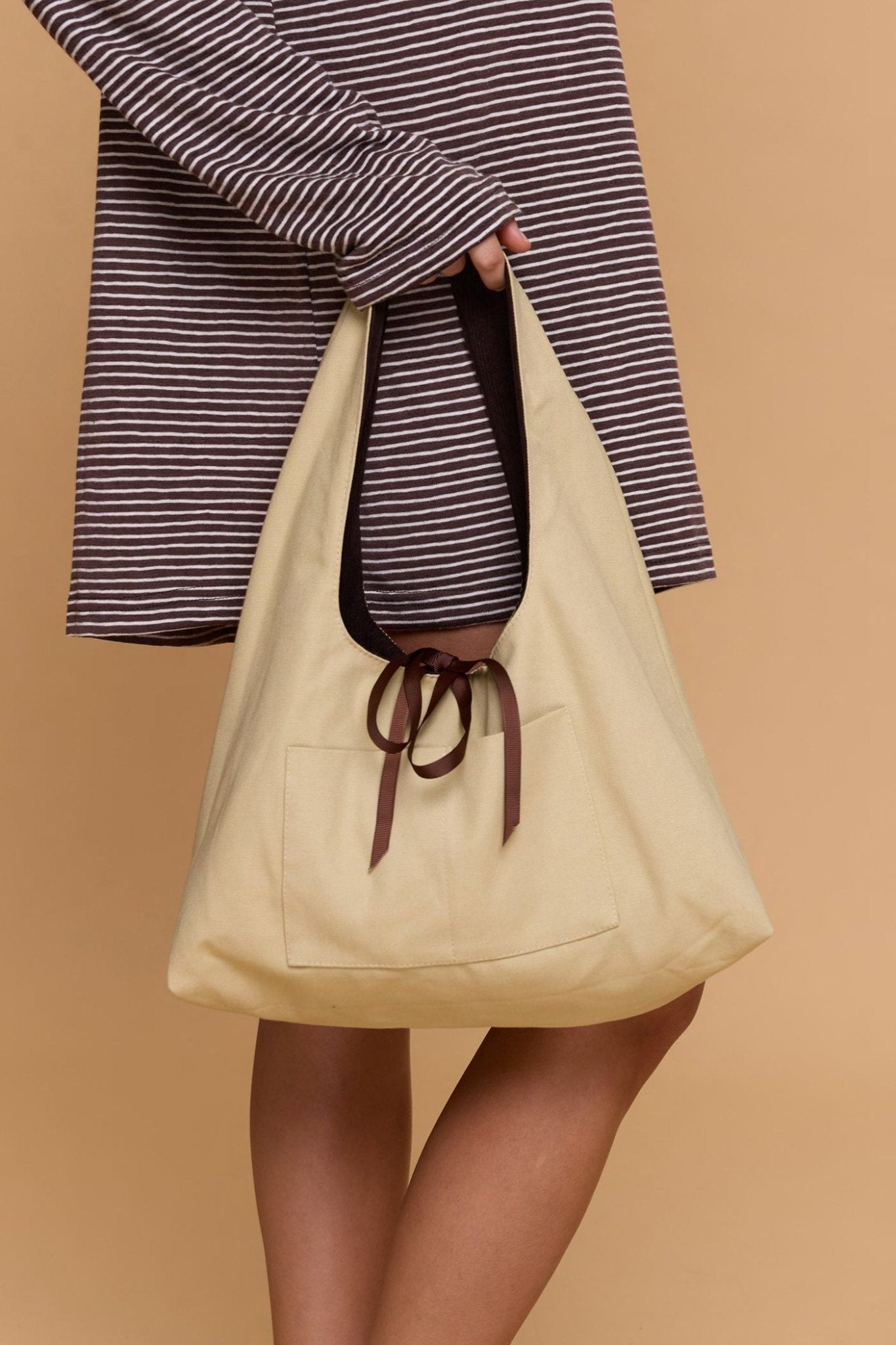 Shoulder bag - Butter \ brown - GONSURFING