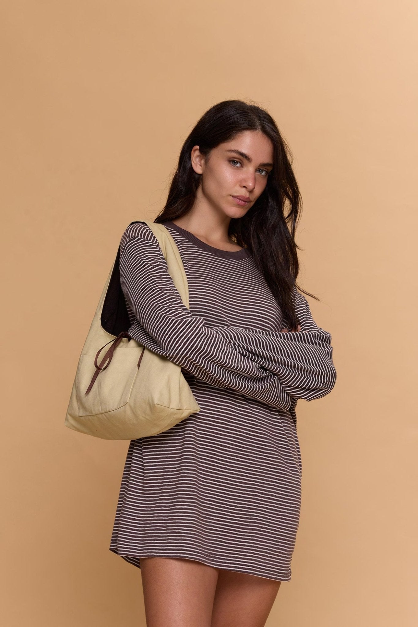 Shoulder bag - Butter \ brown - GONSURFING