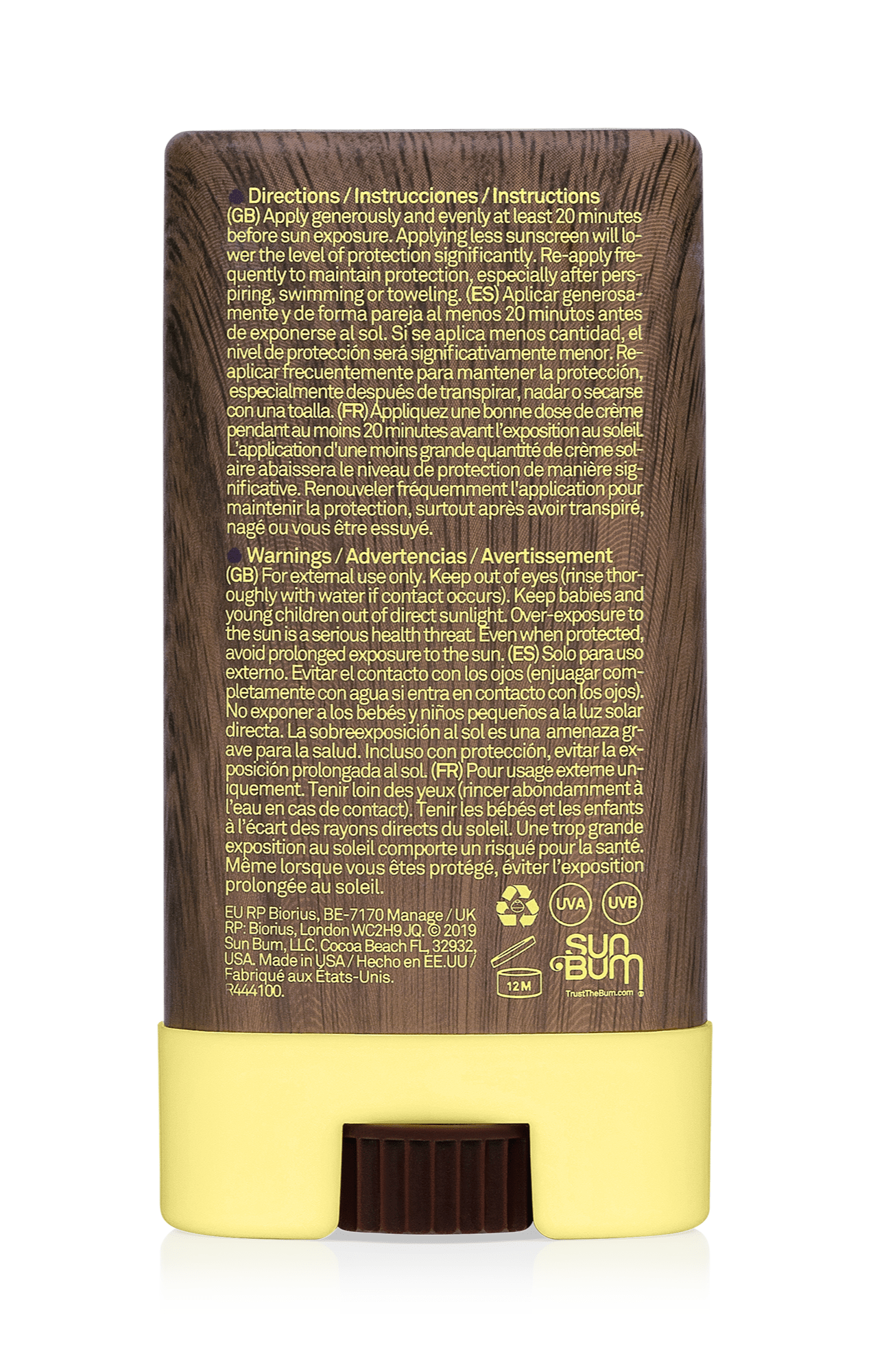 SUN BUN Original SPF 30 Sunscreen Face Stick - GONSURFING