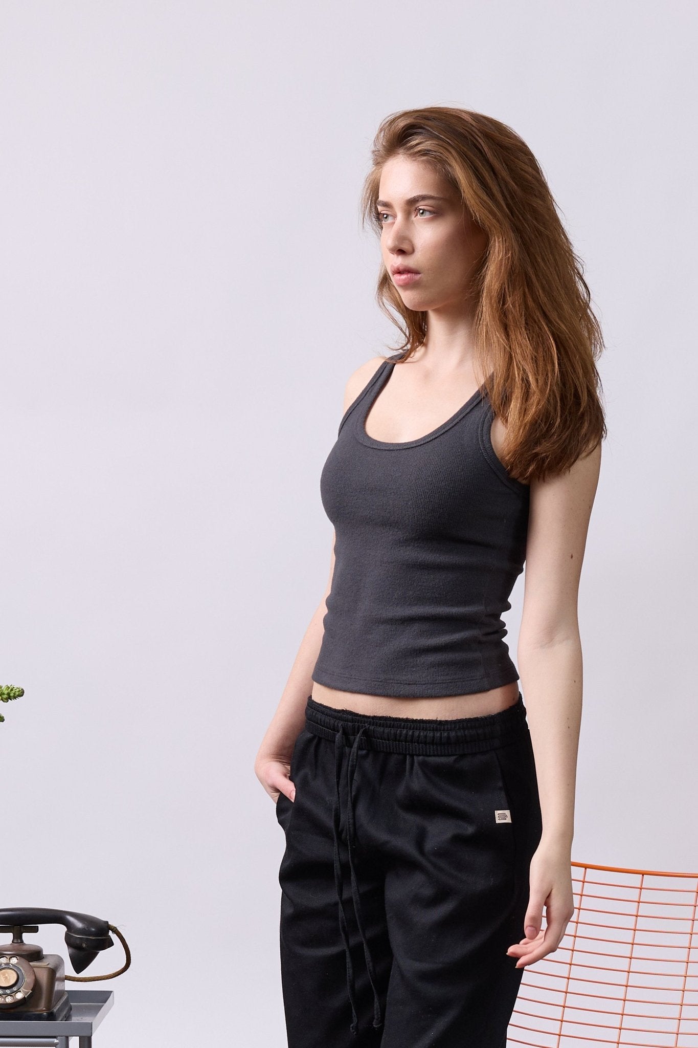 Tank top - Steel Gray - GON