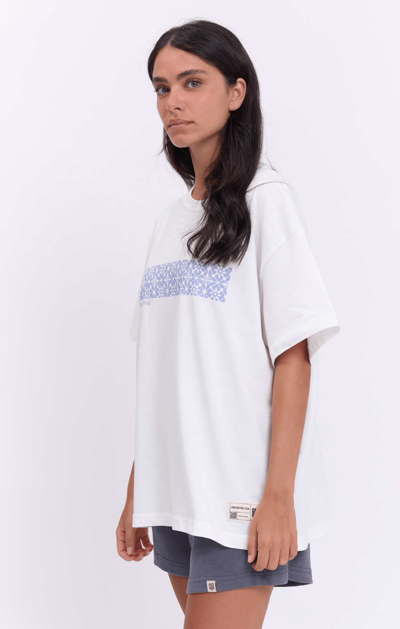 Tile strip - Oversize T-Shirt - GONSURFING