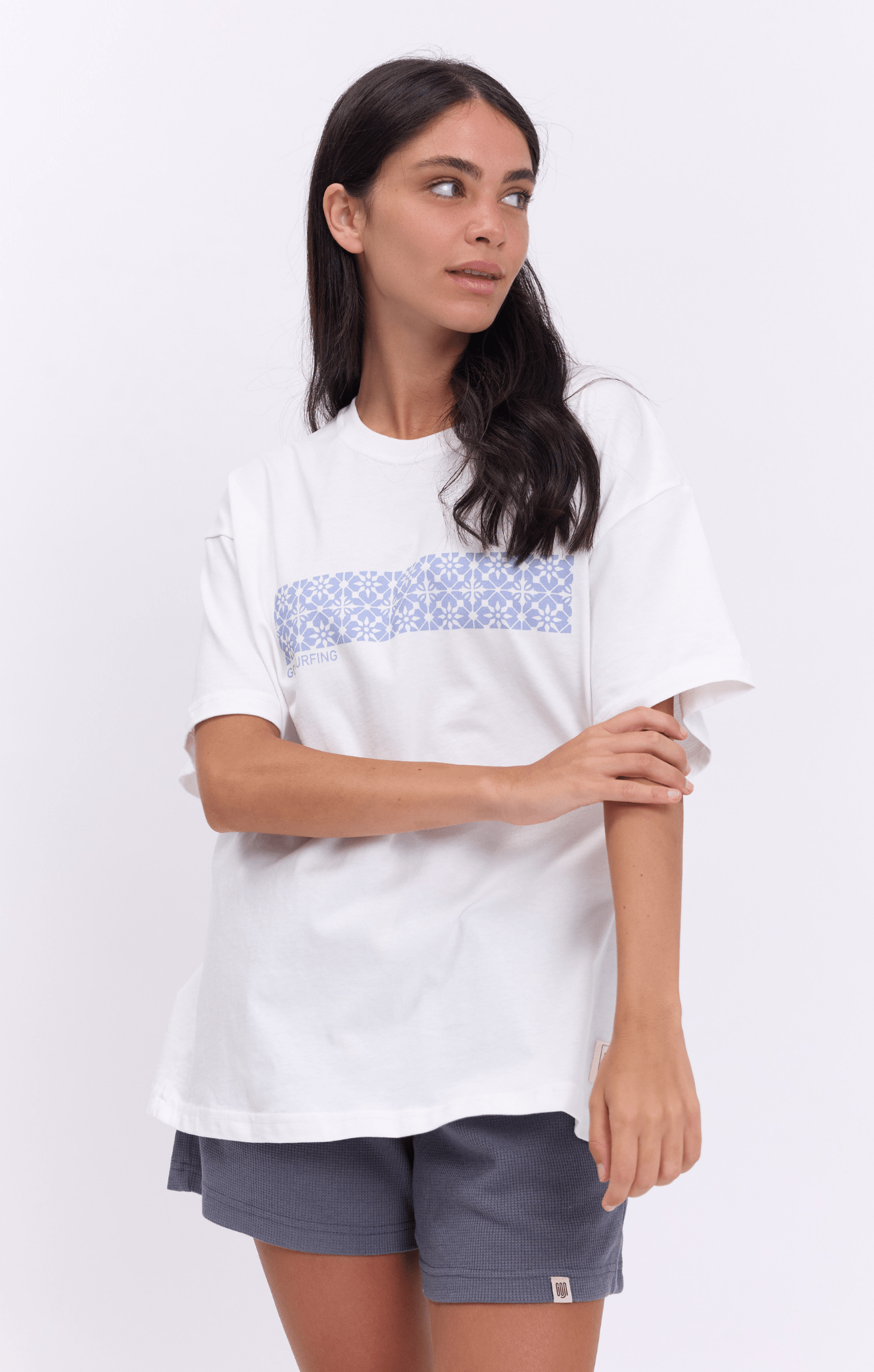 Tile strip - Oversize T-Shirt - GONSURFING
