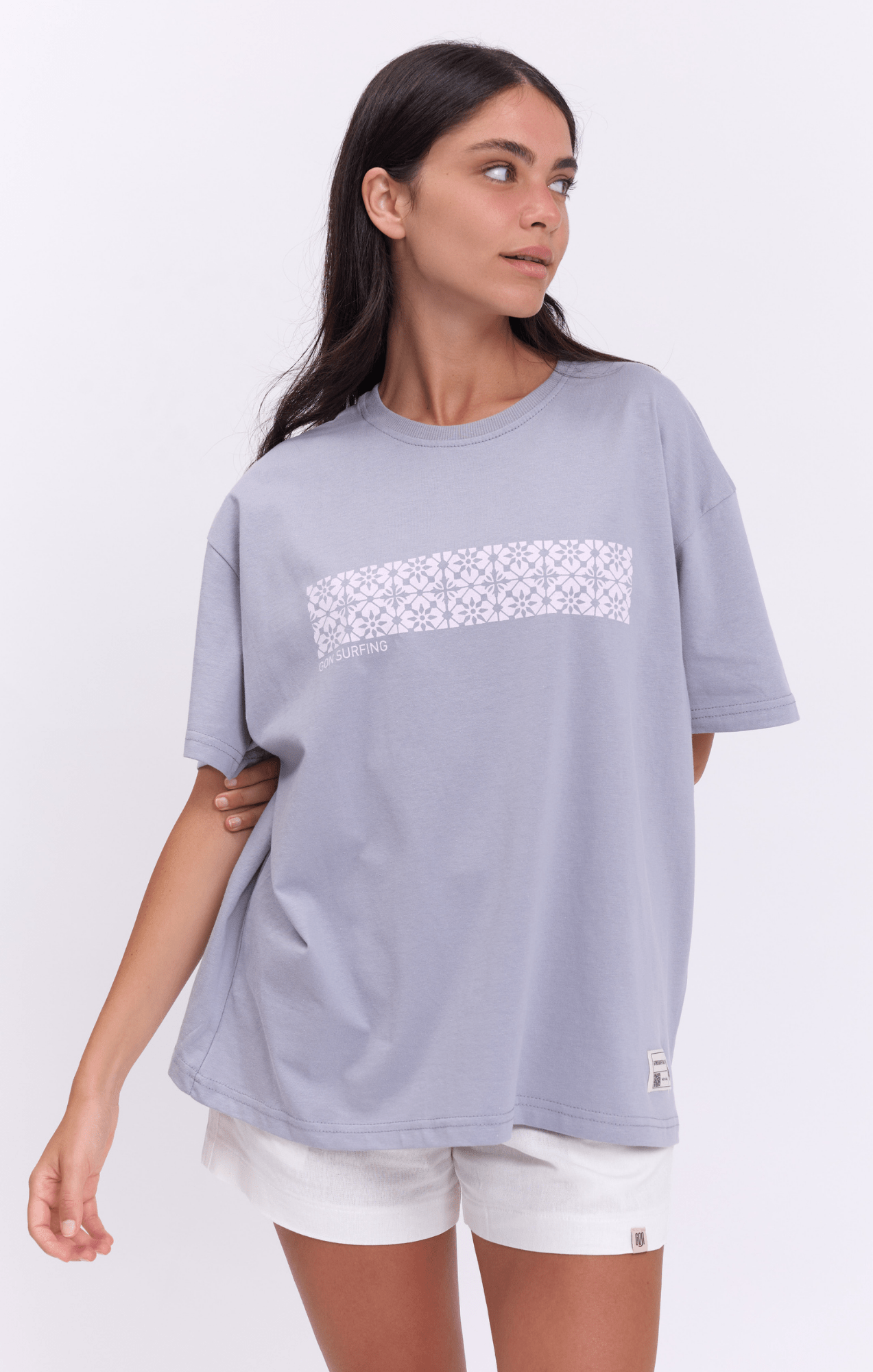 Tile strip - Oversize T-Shirt - GONSURFING