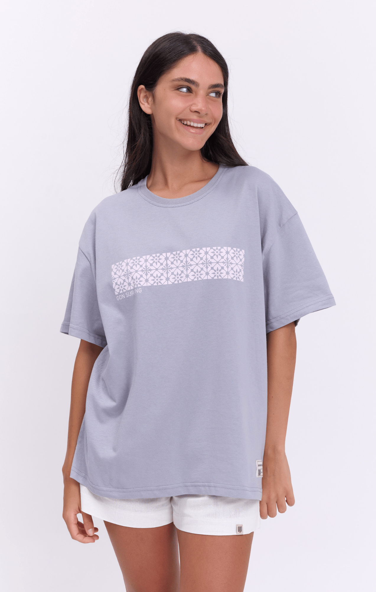 Tile strip - Oversize T-Shirt - GONSURFING