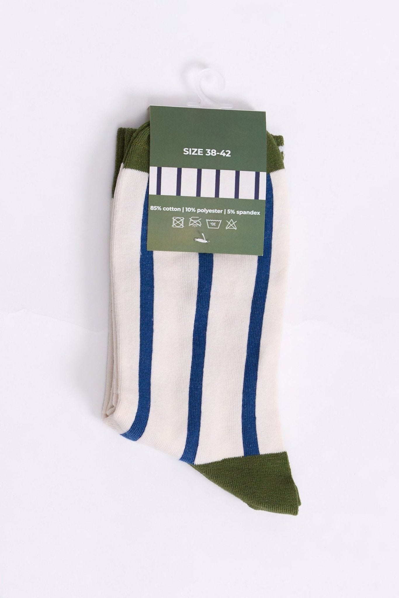 Unisex socks - blue stripes - GONSURFING