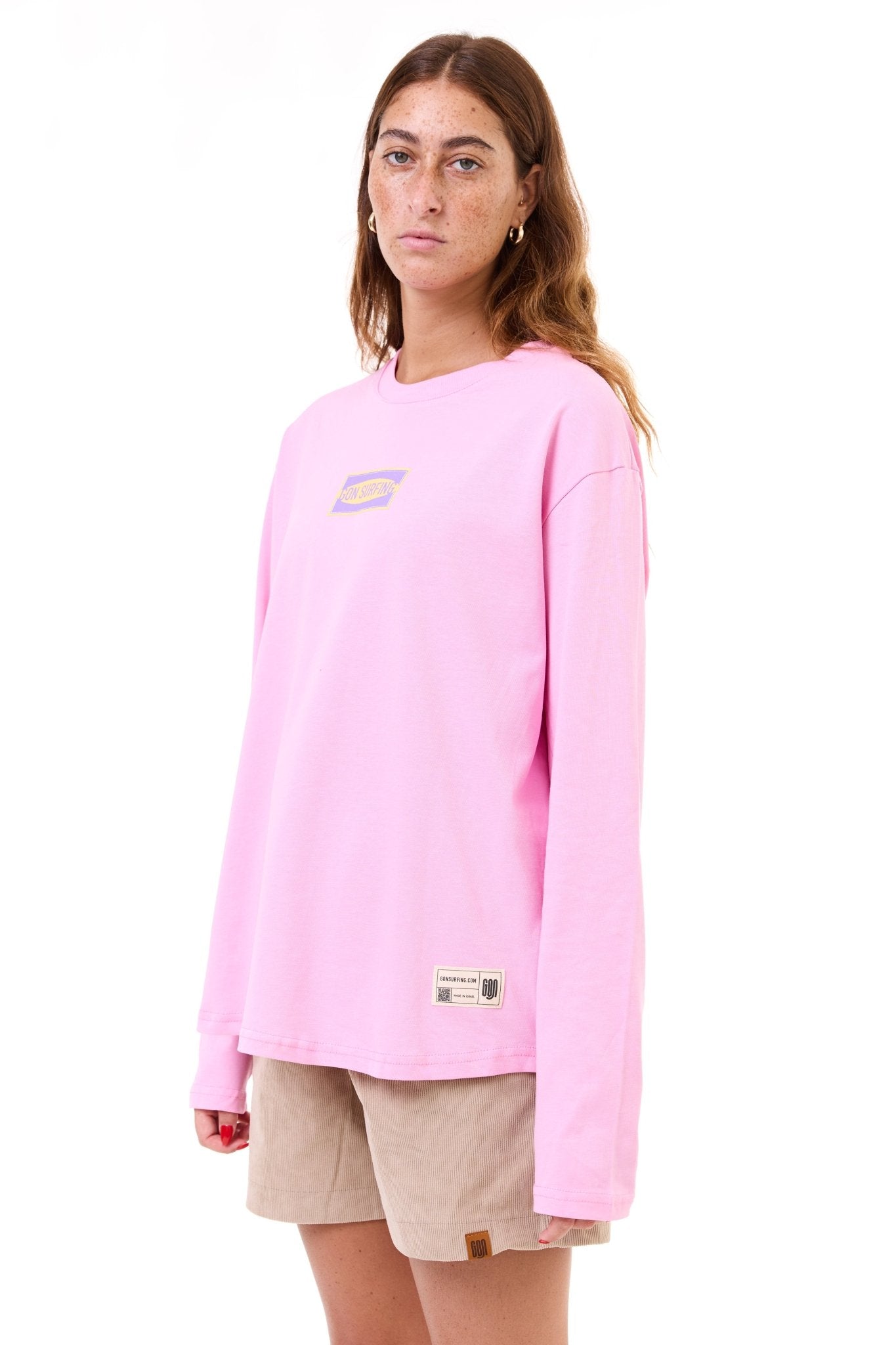 Vintage logo - oversized long sleeves - GONSURFING