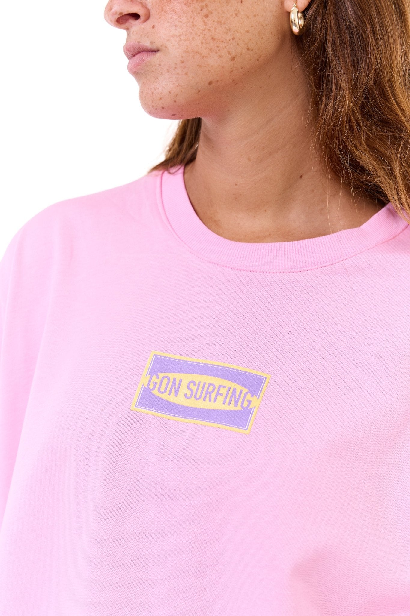 Vintage logo - oversized long sleeves - GONSURFING