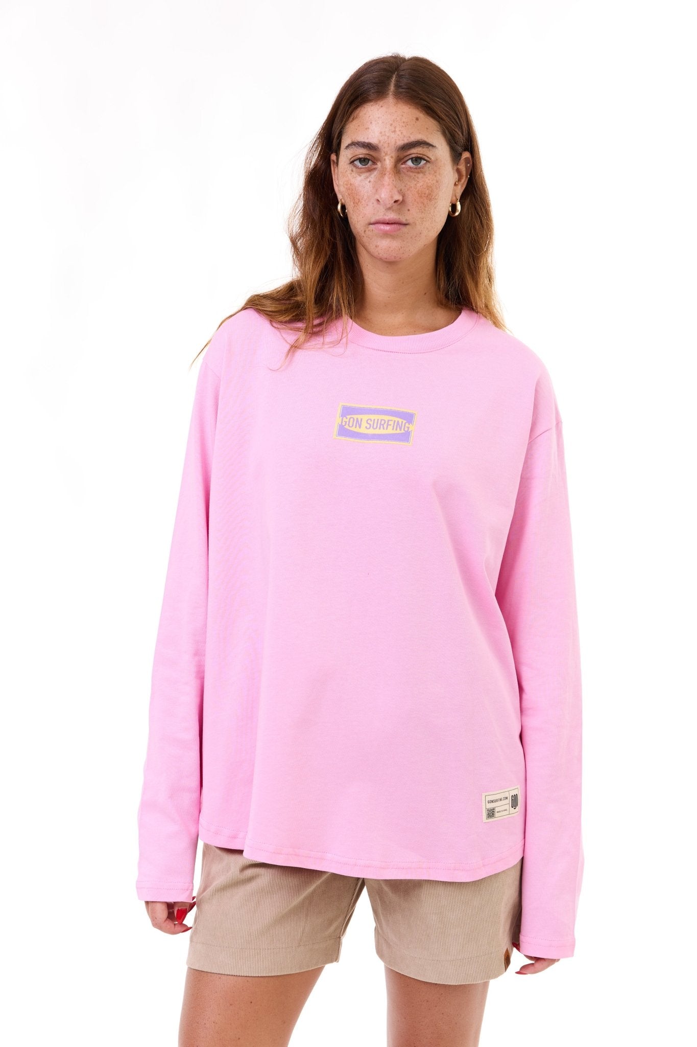 Vintage logo - oversized long sleeves - GONSURFING